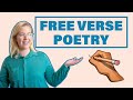 Free Verse Poetry Quiz