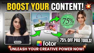 CREATE PRO PHOTOS IN SECONDS! (Fotor AI Tutorial) screenshot 5