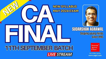 CA Final New Syllabus May 2024 | Introduction to Ind As