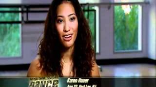 So You Think You Can Dance 2009 Karen Hauer, Ryan and Ashleigh Di Lello Meet Their Choreographer