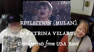 REFLECTION (MULAN) by KATRINA VELARDE Grandparents from Tennessee (USA) react - first time reaction