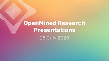 OpenMined Research Presentations:  25 July 2020