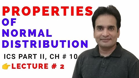 Properties Of Normal Distribution | Muhammad Usman | Statistics Tutorials | In Urdu Hindi English