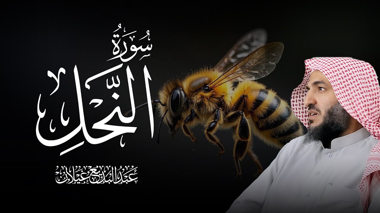سورة النحل كاملة بصوت الشيخ عبدالبديع محمد غيلان 🎧 تلاوة خاشعة