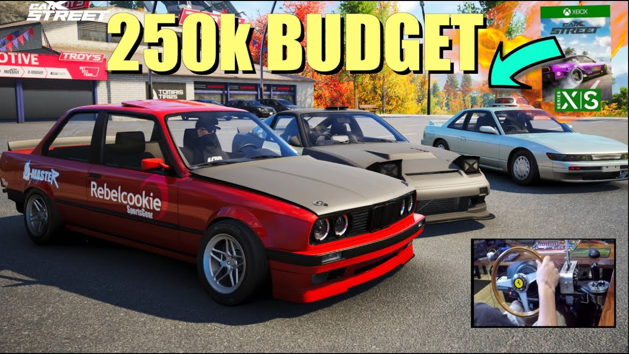 CarX Street Xbox Series X - Online 250k BUDGET Drift Build w/CREW