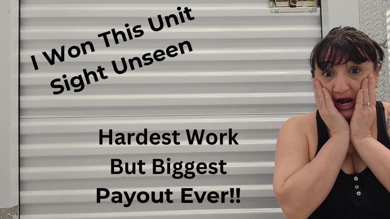 Paid $80 For An Abandoned Storage With Unknown Contents | Hardest Work But Huge Payout! | Part 1