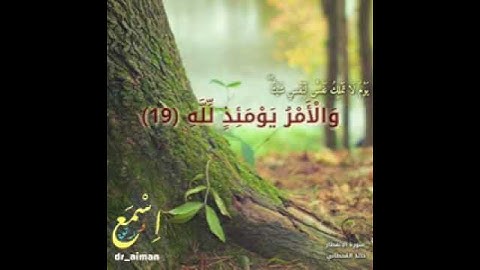 والأمر يومئذ لله - تلاوة مؤثرة جداً بصوت القارئ خالد القحطاني