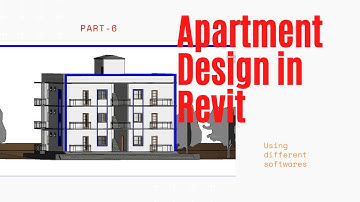 #6. Complete Apartment Design.|Design wirh Detailing Complete Process in Revit Architecture. Part-06