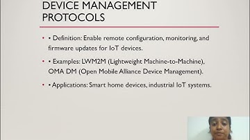 IoT Communication Technologies Protocols