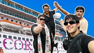 CELEBRATED MOM’s BIRTHDAY ON A CRUISE!🚢😍✨| Rishabh Chawla