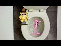 The Inspector Flushes The Pink Panther Down The Toilet And Gets Grounded