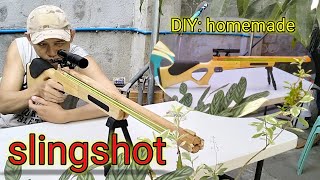DIY: slingshot homemade slingshot