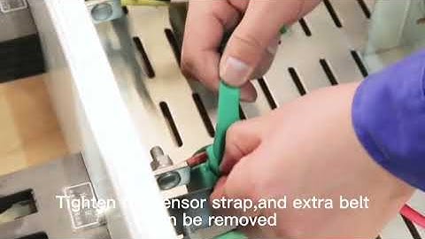 Acrel Electric | ATE200 wireless  temperature sensor.drawer connection installation