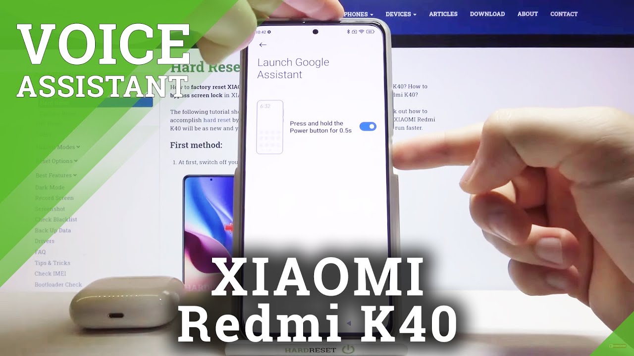 How to Add Google Assistant to Power Key in XIAOMI Redmi K40 – Remove ...