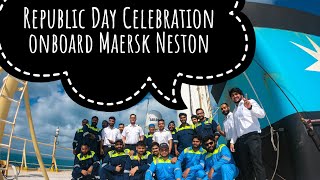 Republic Day on Ship|Maersk Neston|2023