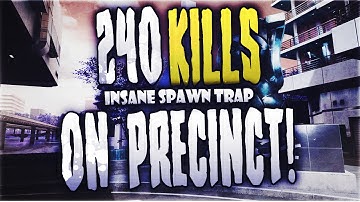 INSANE "SPAWN TRAP" ON INFINITE WARFARE! 240 KILLS ON PRECINCT DEMOLITION SPAWN TRAPPING! (IW TRAP!)