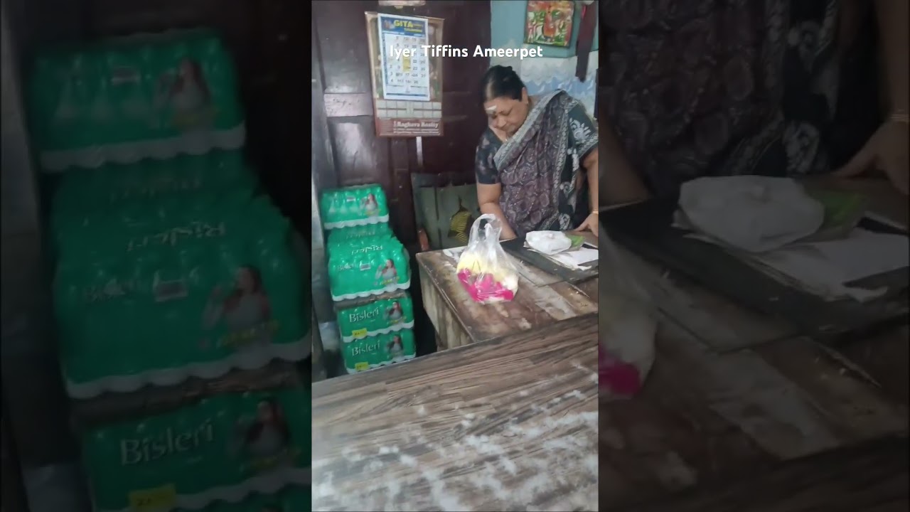 Iyer Tiffins Ameerpet| Tamil style breakfast| 50 years old| Hyderabad#zahoorfoodandtravel