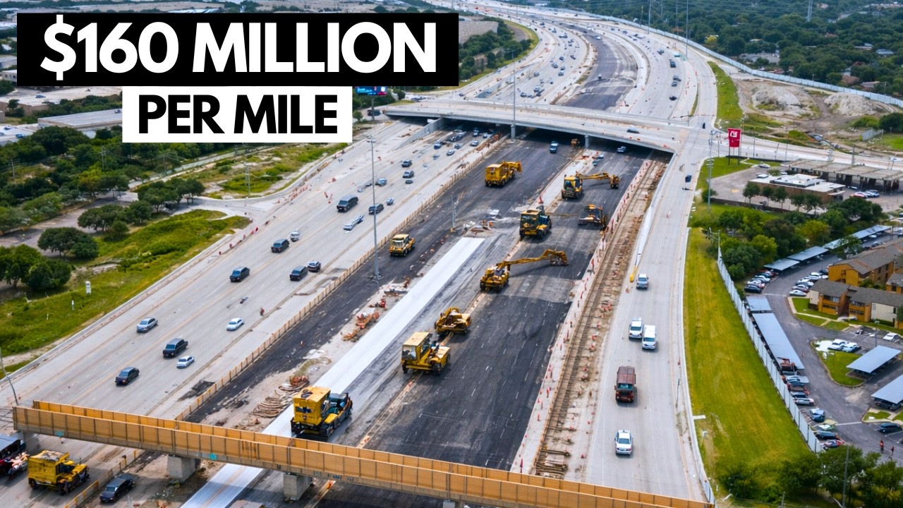 Почему Техас тратит миллиарды на восстановление этой автомагистрали в Далласе!