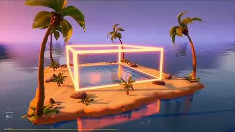 The *CLEANEST* Boxfight Map ☀️ || Aesthetic Tropical Boxfight Map