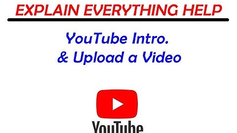 Learning Explain Everything - YouTube Intro and Upload a Video