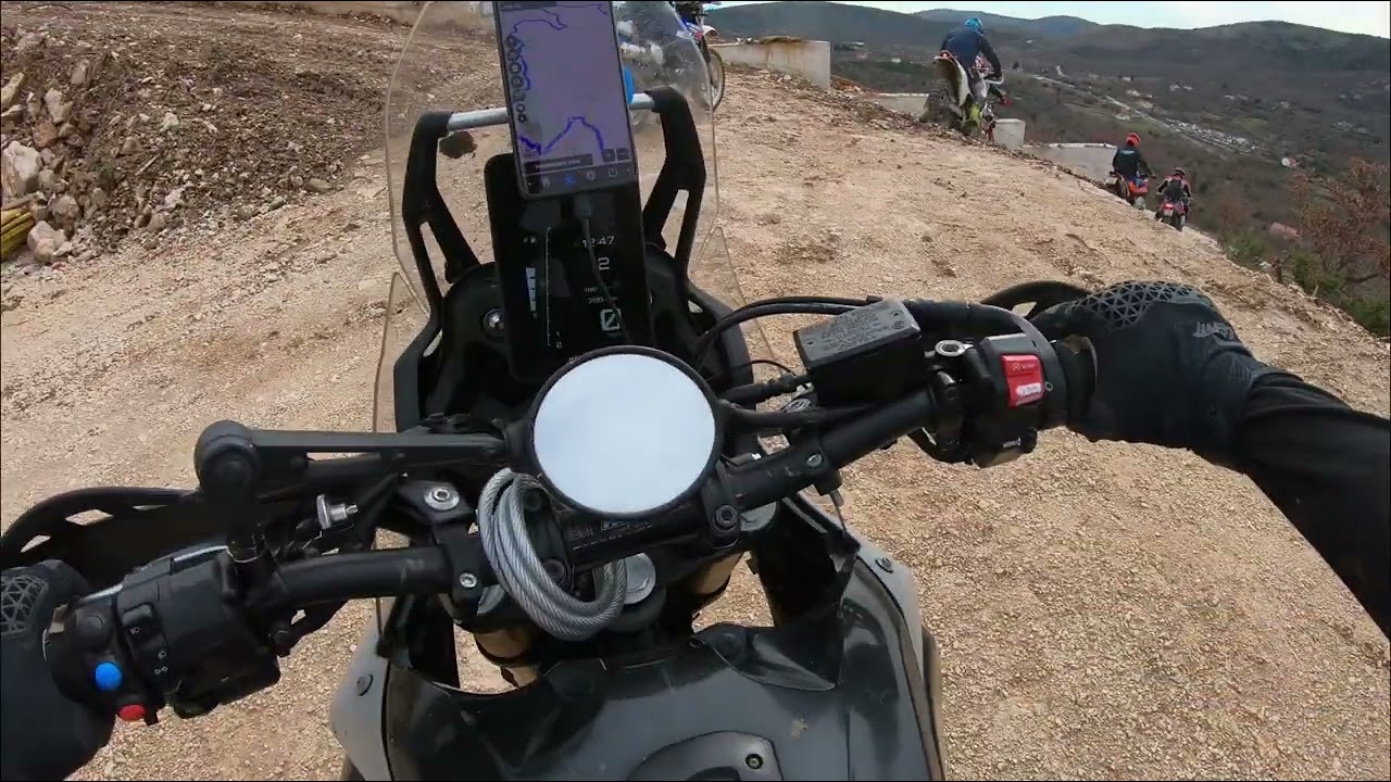 Yamaha Tenere 700 Čudna Šuma 21.02.2026 Primošten, Croatia