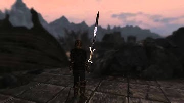Skyrim Daily Mod Shout Out #36 Standalone09s Runic Sword