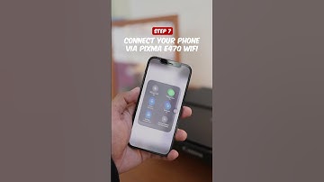 How to use wireless printing using #PIXMA #E470