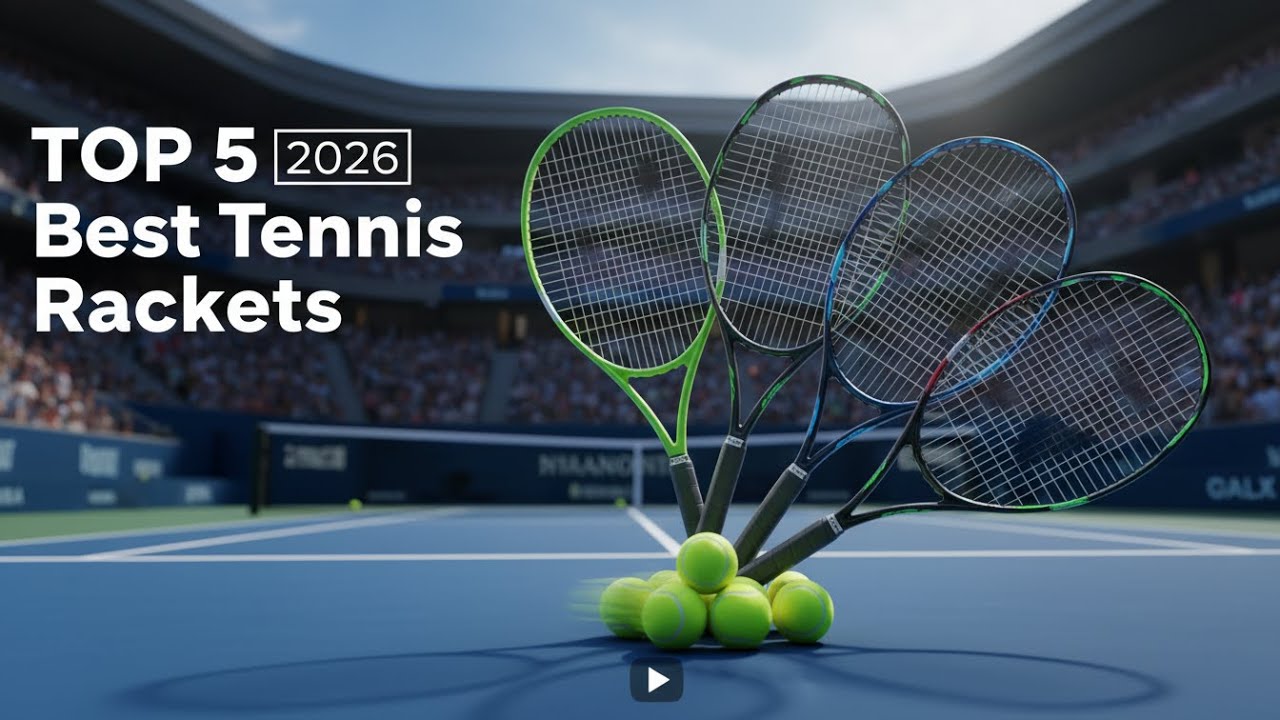 Top 5 Best Tennis Rackets of 2026 (Beginner to Pro Guide) - YouTube