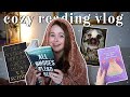 I blacked out and read 600 pages in a day  reading vlog