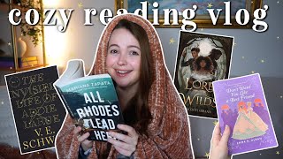 i blacked out and read 600 pages in a day 😵‍💫 READING VLOG