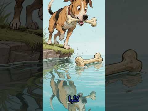 قصة الكلب والعظم