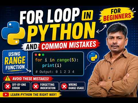 Understanding for loop and range function in Python