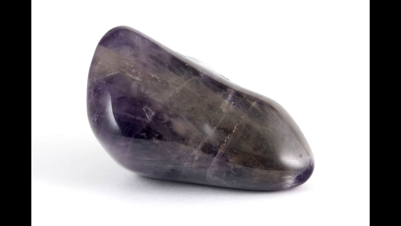 アメジスト(紫水晶) 原石 磨き 35.6g / Amethyst - YouTube