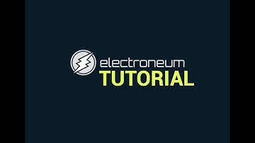 How to Start Mining for Electroneum [FOR PC]