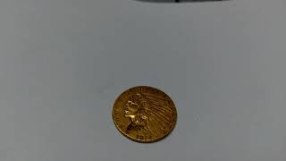 1914-d Quarter eagle $2½ gold coin