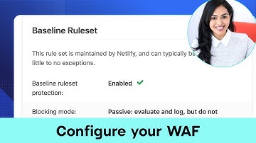 Enable and Configure Netlify’s Web Application Firewall (WAF)