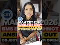 MAH CET 2026 BMS BBA BCA BHMCT Answer Key Out! Object Tracker Open!