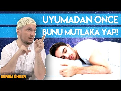 UYUMADAN ÖNCE BUNU MUTLAKA YAP! / Kerem Önder