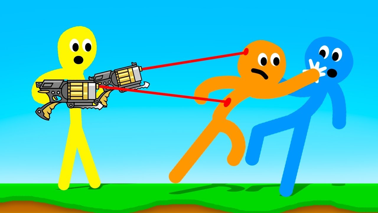 UM MALUCO INVADIU O DESAFIO DE LUTA NO STICKMAN!!
