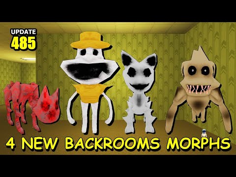 | Update 485 | 😨 How to get All 5 NEW BACKROOM MORPHS #backroomsmorphs #roblox #zoonomaly