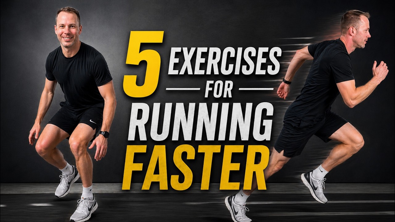 The 5 BEST Exercises to Run Faster & Increase Speed (Strength Training ...