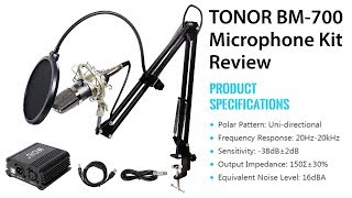 Tonor BM-700 Microphone Review