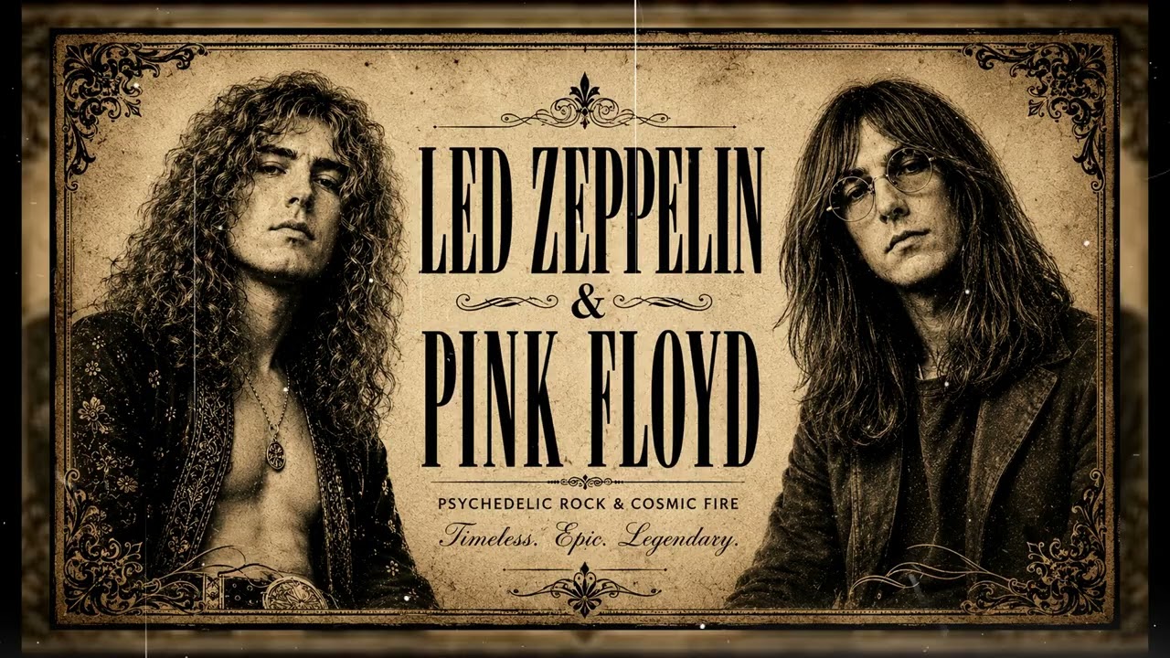 Led Zeppelin & Pink Floyd – Cosmic Blues Rock Odyssey 1971