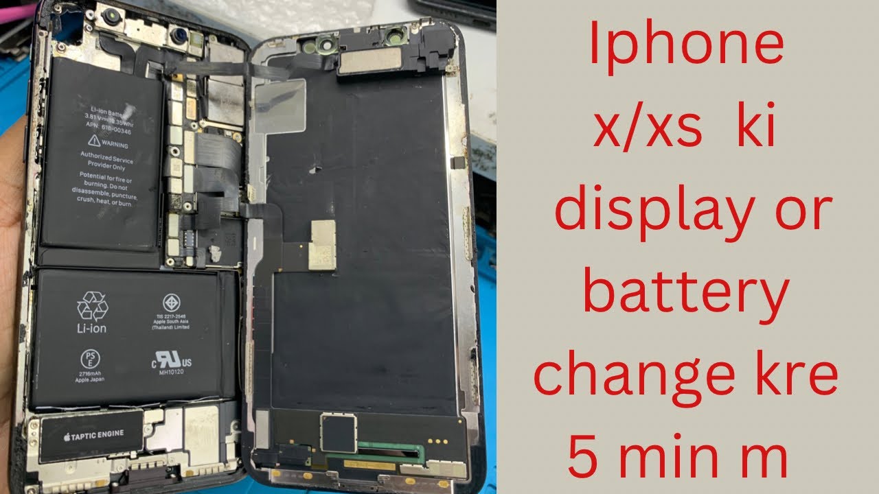 Iphone X Xs Ki Display battery Change Kre 5 Min M How To Change Iphone X Xs Ki Display battery Change Kre 5 Min M How To Change