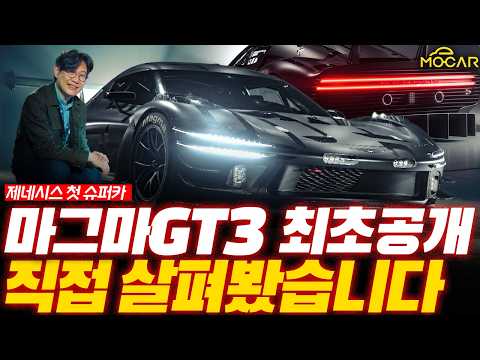 Genesis Magma GT3 World Premiere at Le Mans! The World's Best Design, Definitively Outshining Fer...