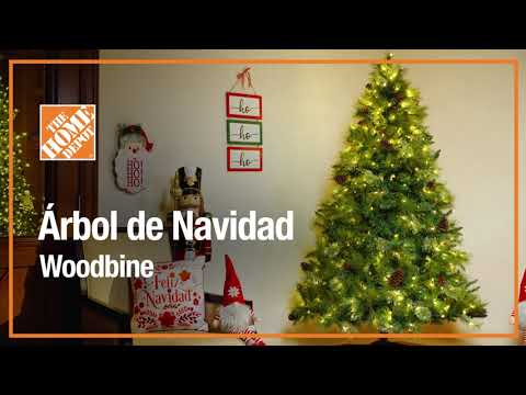 Árbol de Navidad Woodbine | Navidad | The Home Depot Mx @TheHomeDepotMx