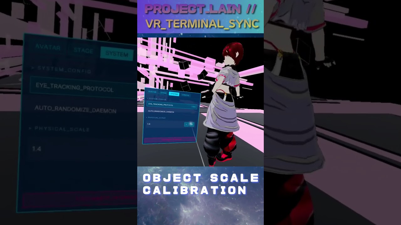 PROJECT.LAIN // VR_TERMINAL_SYNC - WebXR R3F uikit Synchronization