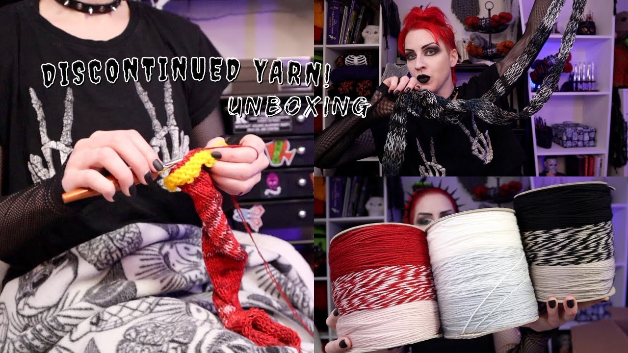 UNBOXING DISCONTINUED YARN ~ PREMIER YARN BOBBINS 