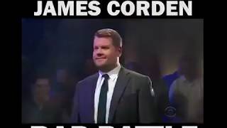 Kevin Hart VS James Corden rap battle