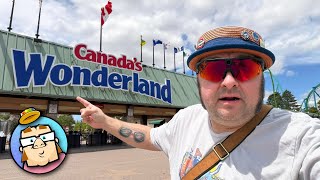 Riding Roller Coasters at Canada's Wonderland - Behemoth, AlpenFury, Yukon Striker and many more!
